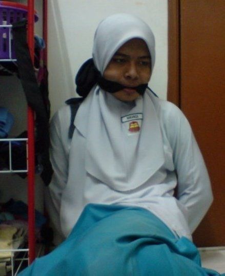 Malay school girl