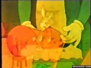 Fox rabbit cartoon