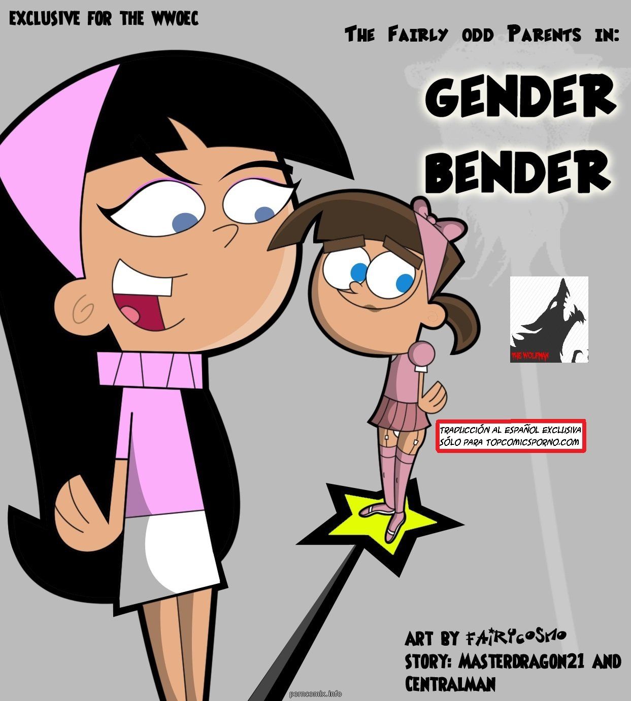 Texas reccomend gender bender cartoon