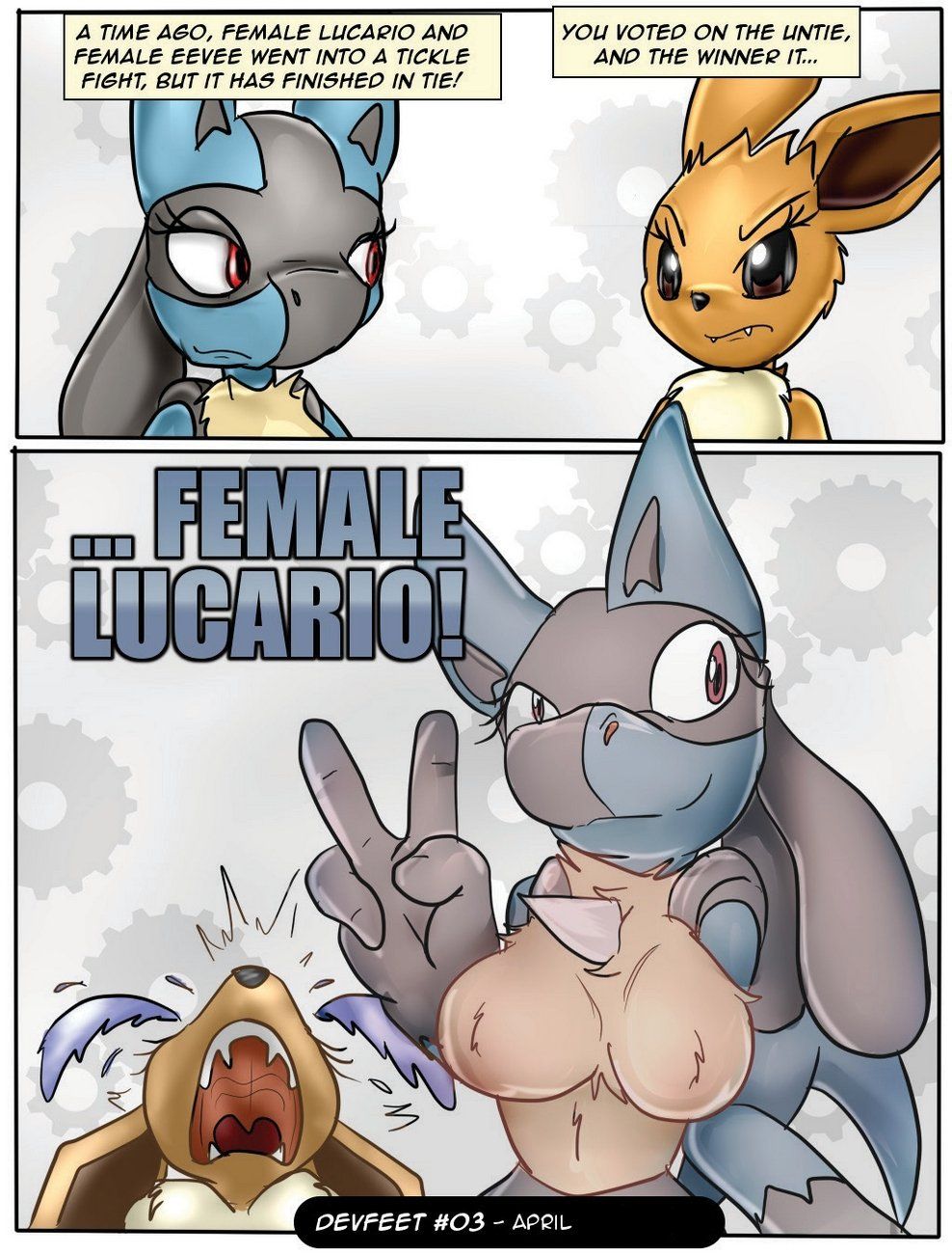 Female lucario