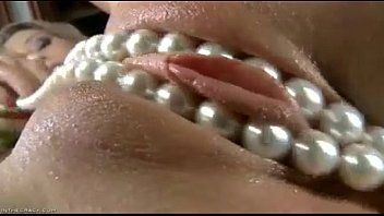 Pearl necklace masturbation