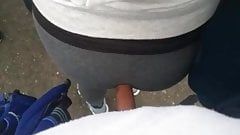 Touching ass leggings
