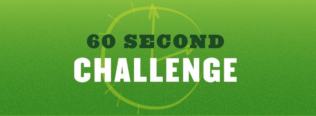 Piston recommendet 60 second challenge
