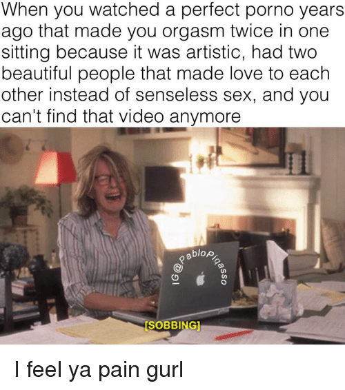 Orgasm meme
