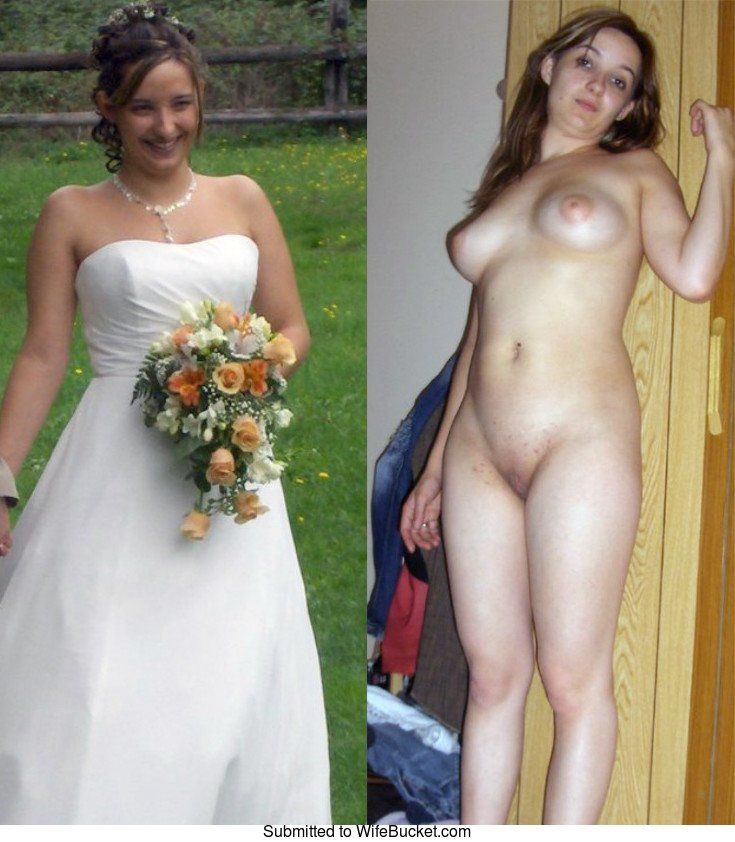 Dressed bride