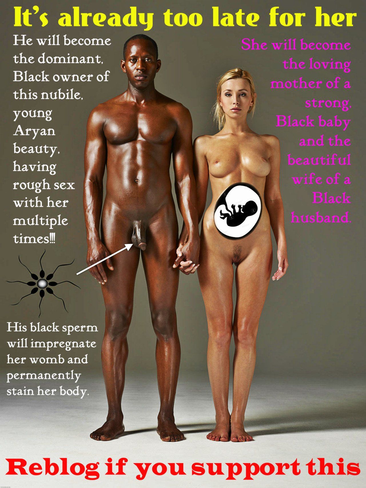 Dominant black woman