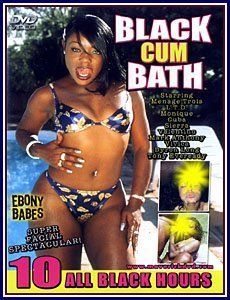 best of Cum bath Ebony