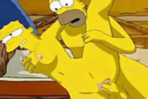 Homer and marge simpson slut