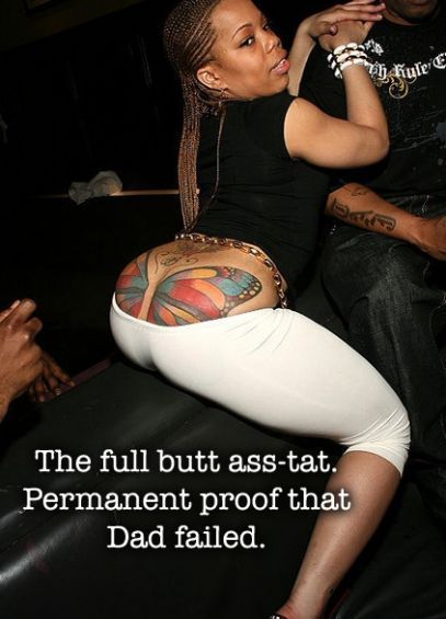 best of Tattoo butterfly ass