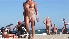 Nudist transgender suck cock on beach