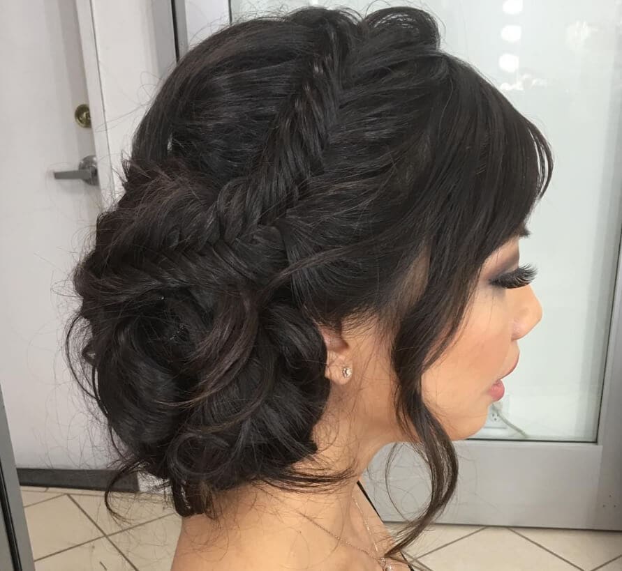 Sticks reccomend Hair style for asian bride