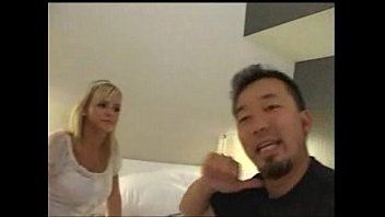 Blonde with asian guy porn pics