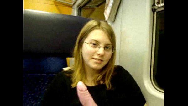 LB reccomend German woman masturbates on a train
