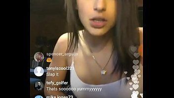 Instagram live boobs
