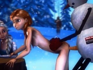 Elsa frozen porn game