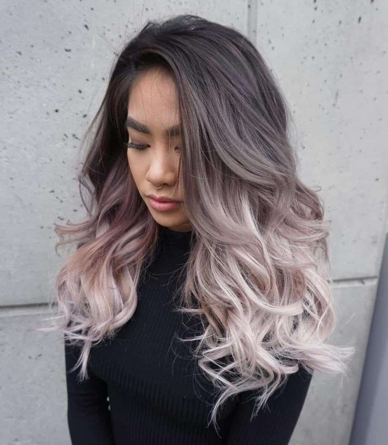 Winter reccomend Asian hair dye colors