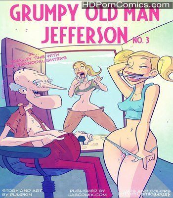 Cartoon old man