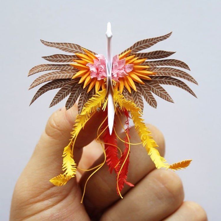 best of Kaufman Asian origami cranes