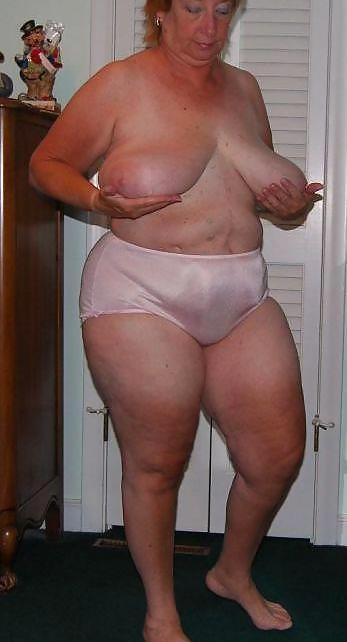 best of Granny mature panties Very bbw fat