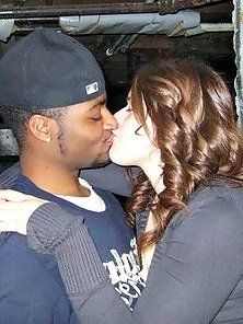Interracial kiss pics