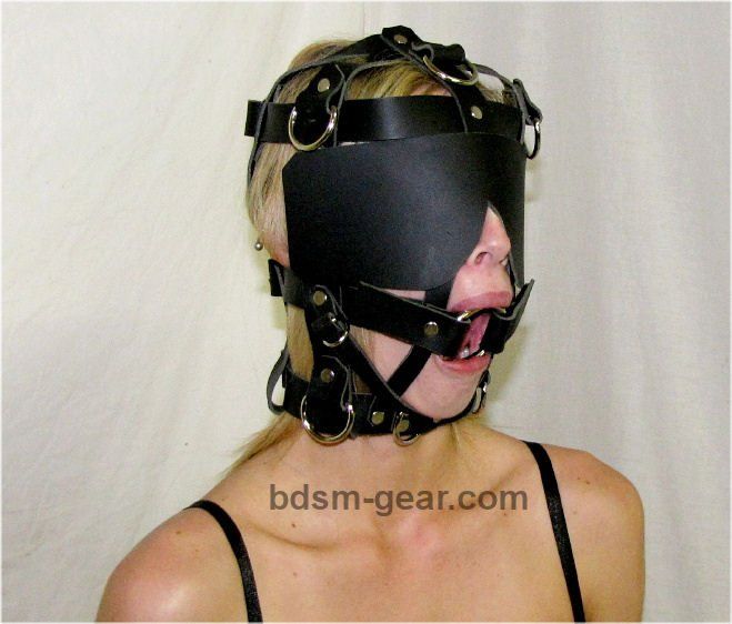 Bondage bdsm head harness