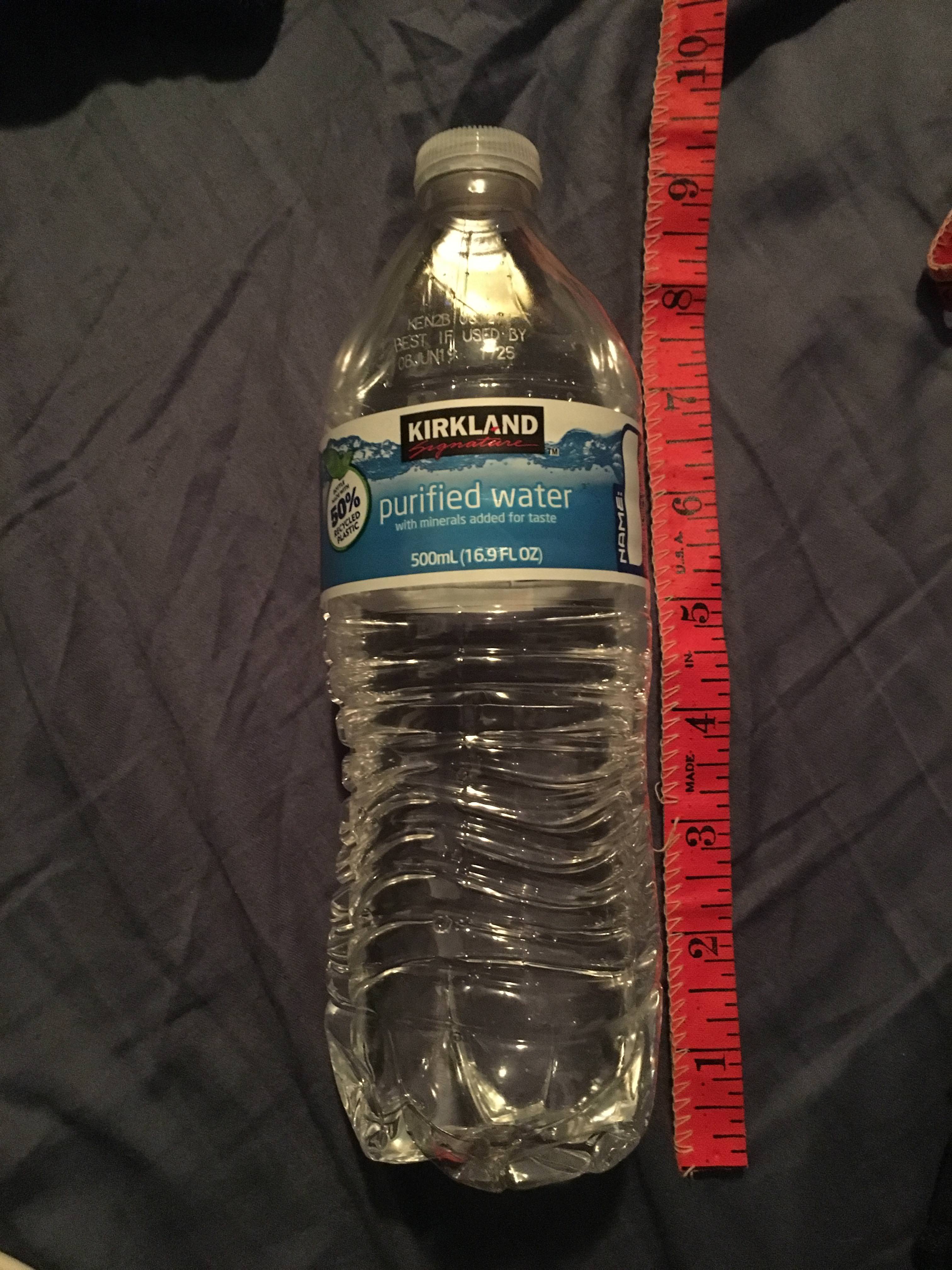 Butch C. reccomend water bottle dick
