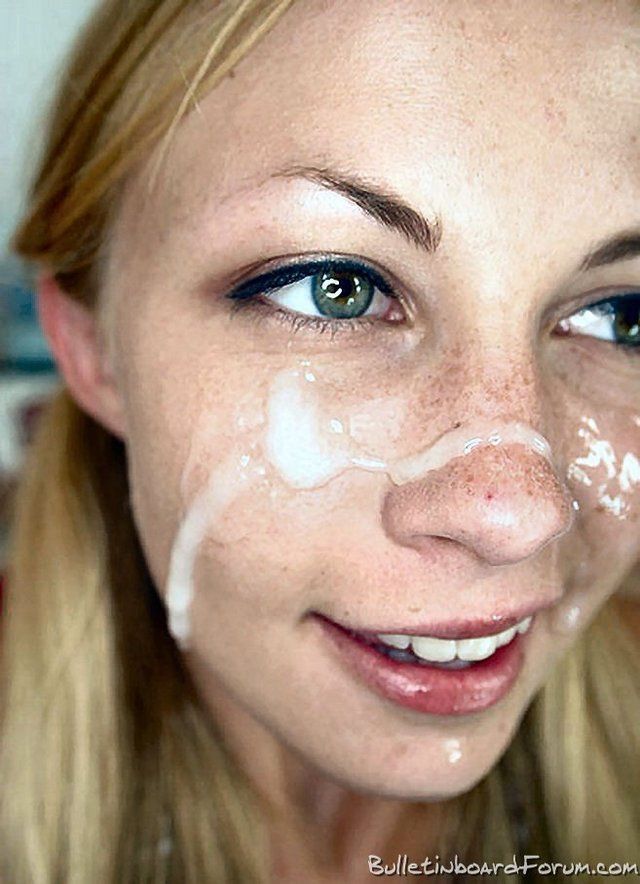 Sexy Freckles Cum