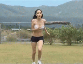 Naked Female Asian Girls Running