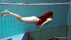 Nude underwater