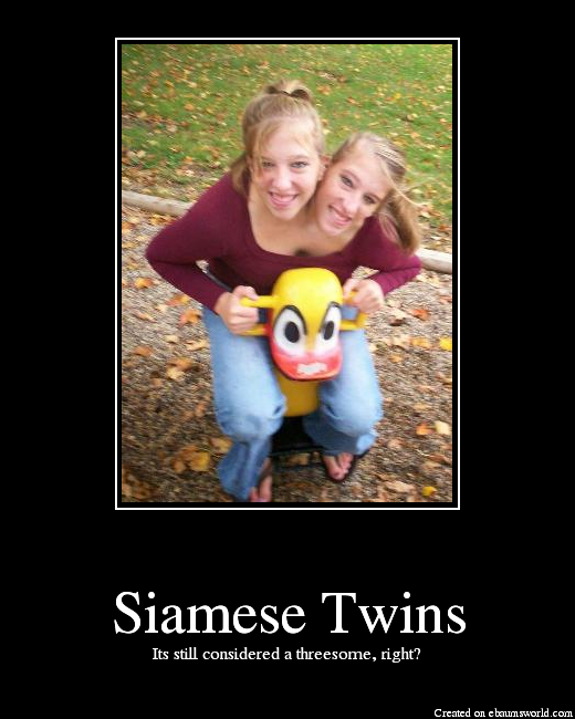 Siamese twin blowjob xxx